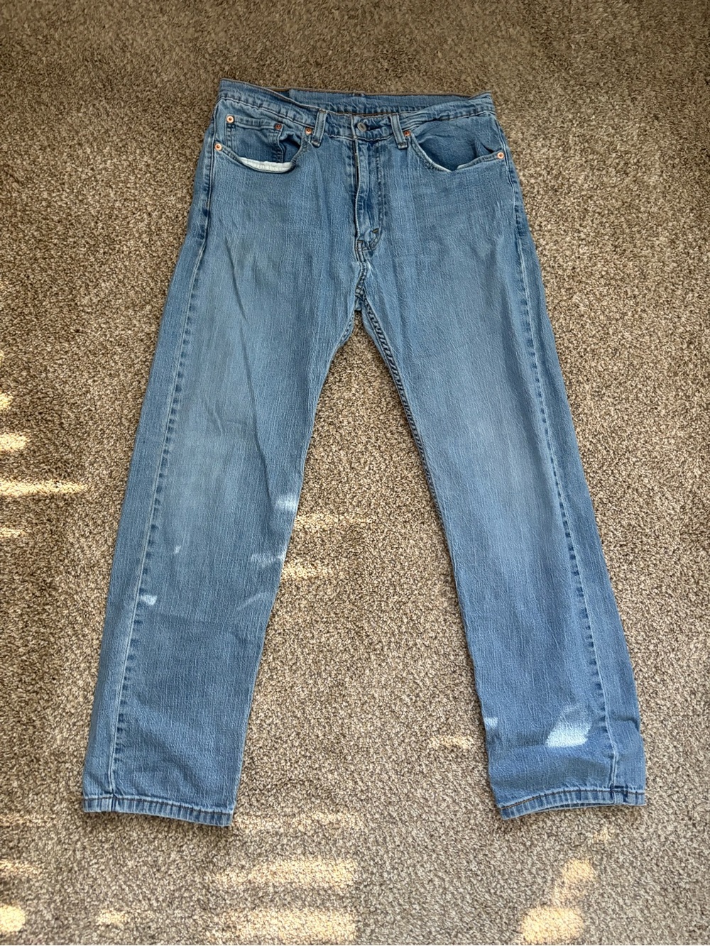 Levi's Light Blue Straight-Leg Men’s Jeans